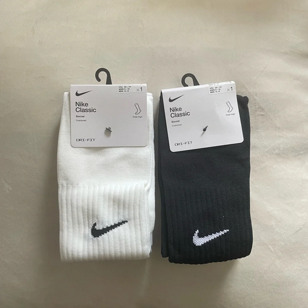 Two pairs Nike Classic Soccer Socks - NWT
